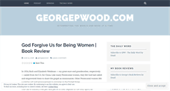 Desktop Screenshot of georgepwood.com